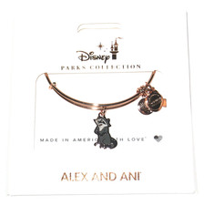 New Disney Park Alex & Ani Bracelet Meeko Raccoon from Pocahontas NEW Rose Gold picture