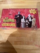 The MUNSTERS 1997 Collectible Trad Card Series 2 DART FACTORY SEALED BOX 36 PACK picture