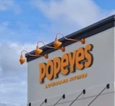 Popeyes Chicken Restaurant Sign picture