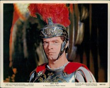 1969 Ben Hur Character Armor Helmet Plume Film Photo 8x10 picture