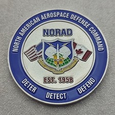 North American Aerospace Defense Command Challenge Coin picture