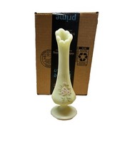 Fenton Glass Hand Painted Bud Vase picture