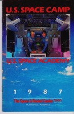 1987 U.S. Space Camp Academy Official Application Booklet NASA Huntsville picture