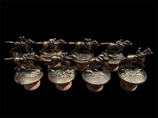 Blanton's Bottle Stoppers Complete Set 8 Letters A-H Bourbon cORK Full Set picture