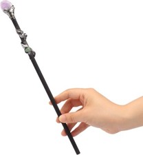 Fine Handcrafted Amethyst Crystal Magic Wand Cosplay Magic Wand for Witches and picture
