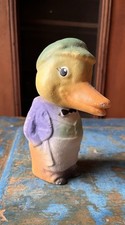 Nice Vintage Composition Easter Duck Candy Container Holiday  picture