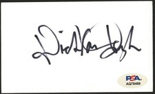Dick Van Dyke signed autograph 3x5 Cut Actor Mary Poppins PSA Stickered picture