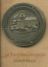 LA PURISIMA CONCEPCION CalifORNIA Mission Lapel Pin picture