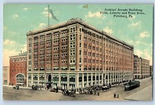 c1910 Pittsburg Pennsylvania Postcard Jenkins Arcade Building Liberty Penn Aves. picture