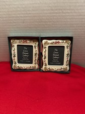 Lenox Baby First Christmas 1992 Porcelain Picture Frame 2.5x3 Vintage Open Box picture