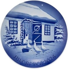 Bing & Grondahl 2024 Christmas Plate, Christmas in the Countryside (1070759) picture