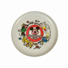 Vintage Mickey Mouse Club Plastic Coaster Walt Disney Productions Character Art picture