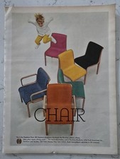 1968 Knoll Bill Stephens Design Chairs vintage Furniture ad picture