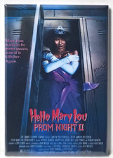 Hello Mary Lou: Prom Night II 2x3 MAGNET  Horror Movie Poster Art Retro picture