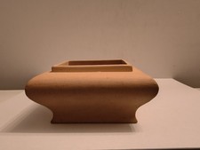 Mint  Very Rare Ca. 1905 Teco Pottery Unglazed Bisque Blank Match Box #384 picture