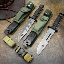 Rubber for Outdoor, Ergonomic Rubber Handle, 5Cr Steel Outdoor Survival Knife picture