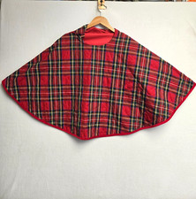 LLBEAN VTG CLASSIC RED PLAID TREE SKIRT 21