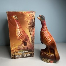 Austin Nichols Wild Turkey No.2 Decanter w/Original Box-Empty-Top 1D picture