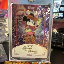 Kakawow Cosmos 2023 Disney Minnie Mouse Signature CDT-SXG-02 Serial #/100 picture