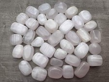 Grade A++ Pink Calcite Tumbled Stones, 0.75