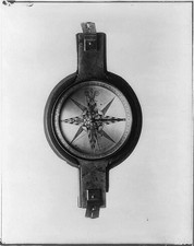 Photo:George Washington Compass ca 1852 Antique Navigational Instrument picture