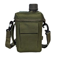2L Military-Grade Square Canteen with Insulated Case & Shoulder Strap – BPA-Free picture
