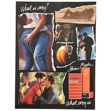 1988 Jovan Musk Evening Edition PRINT AD Aftershave Cologne What Sexy Is picture