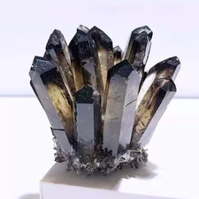 300g Rare Large Raw Smoky Quartz Crystal Cluster Natural Rough Reiki Quartz picture