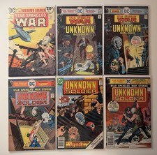 Star Spangled War Stories Ft Unknown Soldier 6 Issue Lot 7.0 *Jewelers  picture
