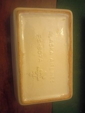Alaska Airlines Vintage Food Service Dish White #FS-807A picture