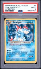 1st edition feraligatr holo - Neo genesis - 4/111 - psa 2 Pokemon Card picture
