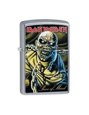 Zippo Iron Maiden Piece of Mind Street Chrome 29876 picture