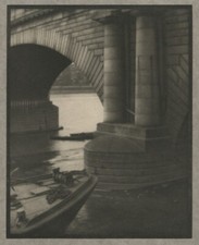 c.1909 ALVIN LANGDON COBURN LONDON - WATERLOO BRIDGE picture