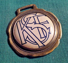 KSF Knights of Sherwood Forest Rare Antique Watch Fob by The Whitehead & Hoag Co picture