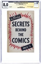 Secrets Behind the Comics by Stan Lee 1947 CGC 8.0 JSA Stan Lee 4704615003 picture