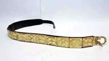 Reenactment Belt Roman Leather Apron Belt Brass Fittings Wearable Legionary's picture