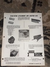 Oliver Tractor VE-BE-Veyor Attachment & Adaptor Kits For 1957 Brochure DCPA26 picture