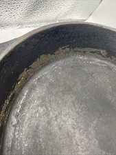 Vintage WAPAK No. 9 Cast Iron Skillet w/Heat Ring  11” picture