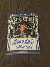 2024 Leaf Metal Pop Century Scripted Kaleidoscope Dark Blue Auto /4 BRIAN TOCHI picture