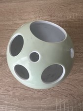 VTG Hutschenreuther Selb Hans Achtziger Signed Celadon Rose Bowl Orb Vessel Vase picture