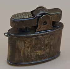Vintage Small Brass Cigarette Lighter – Pocket Size, Working Mechanism picture