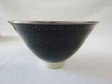 Tea Utensils Y6-0709 Shimizu ware by Yasutaka Yuteki Tenmoku Bowl Father Living picture