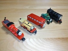 Bandai TECS Thomas James Bertie 5 Vehicle Lot Parts Missing 15+ picture
