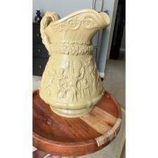 W Ridgway Tam O'Shanter Relief Jug 10.75