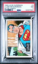 1968 A & BC SUPERMAN IN THE JUNGLE 3 A JOB FOR SUPERMAN PSA 7 picture