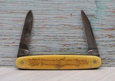 RARE 1928-1930 Script Boker Tang Stamp - The U.S.A. Office Knife picture