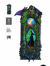 Artland Disney Maleficent Jumbo Castle Pin - Sleeping Beauty LE 100 PRESALE picture