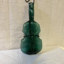 Vintage Emerald Green Violin/Cello Bottle 10
