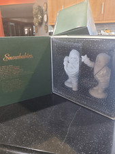 Dept 56 Snowbabies Set Of 2 with Hugs And Kisses” Brand New picture