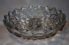 Vntg Indiana Whitehall Fostoria American Footed Taper Candlestick Candle Holder picture